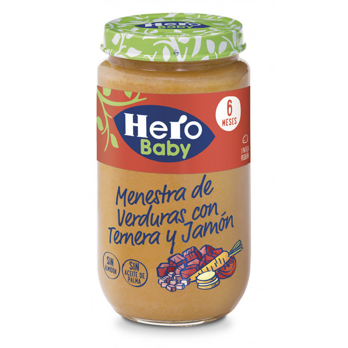 MENES.VERD.JAMÓN TERNERA HBN 235G 12U