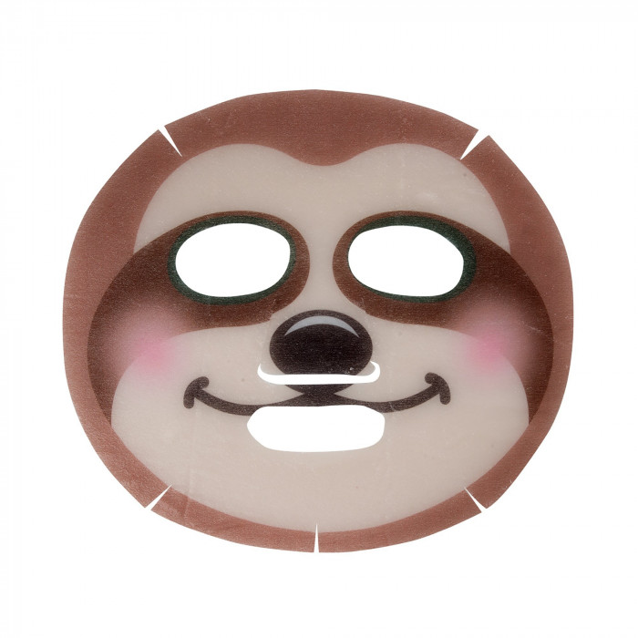 SLOW DOWN, SKIN! ANIMATED SLOTH FACE MASK