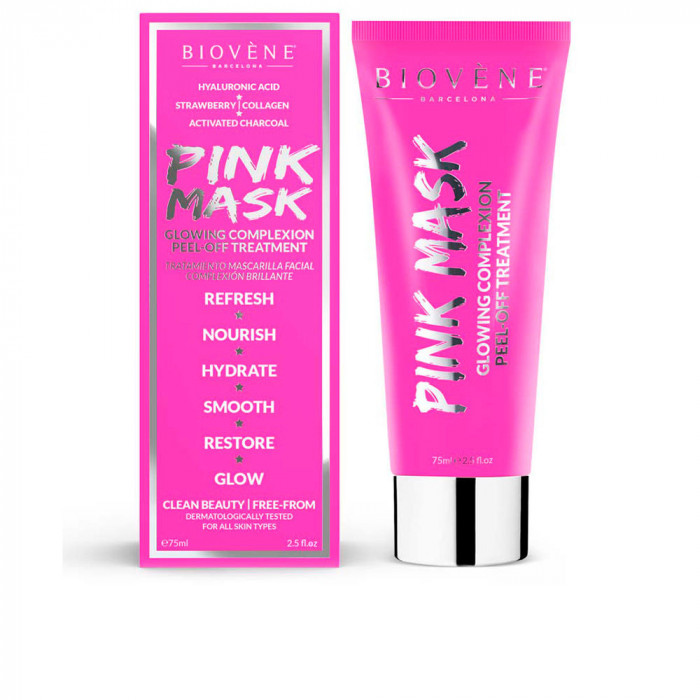 PINK MASK GLOWING COMPLEXION PEEL-OFF TREATMENT 75 ML