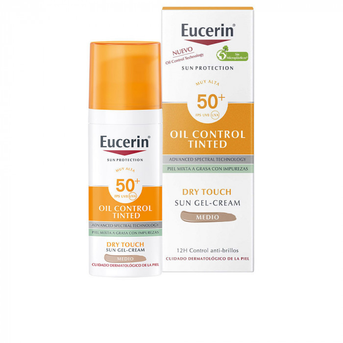 SUN PROTECTION OIL CONTROL DRY TOUCH SPF50+ TINTED MEDIUM 50 ML