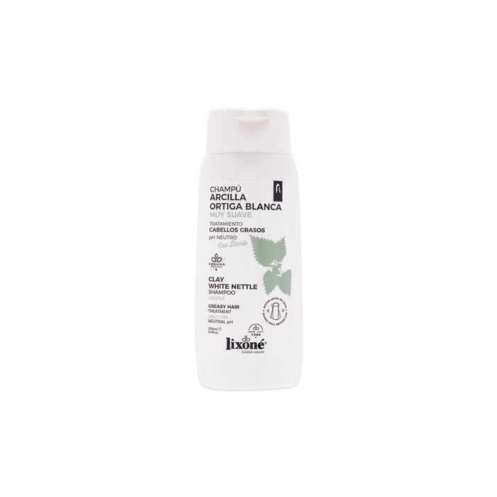 CHAMPU DE ORTIGA BLANCA Y ARCILLA - 250 ML.