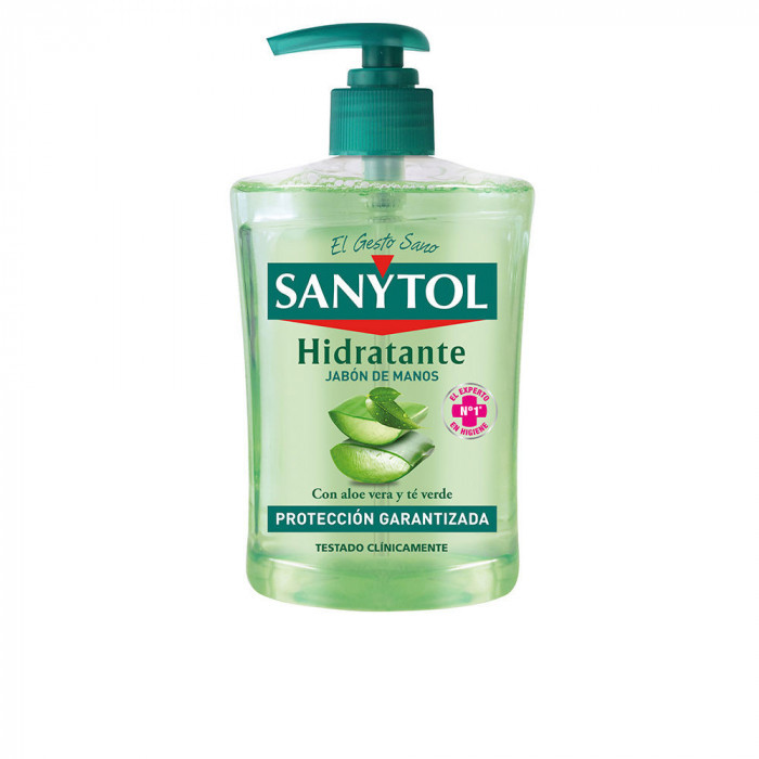 SANYTOL JABÓN DE MANOS ANTIBACTERIANO HIDRATANTE 500 ML