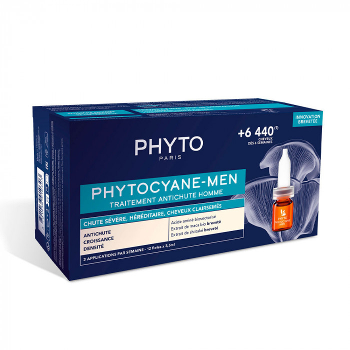 PHYTOCYANE-MEN TRATAMIENTO ANTICAIDA HOMBRE 12 X 3,5 ML
