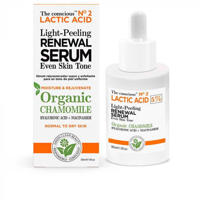 LACTIC ACID LIGHT PEELING RENEWAL SERUM ORGANIC CHAMOMILE 30 ML